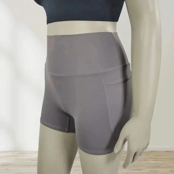 Pedigree eMPWR Women High-Waist Workout Shorts | Dual Pockets | No Front Seam - Picture 3 of 5